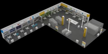 機器人展設計效果圖出爐，速來圍觀晶科微電子